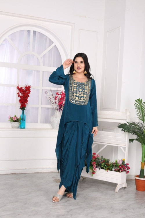 Drape Skirt set