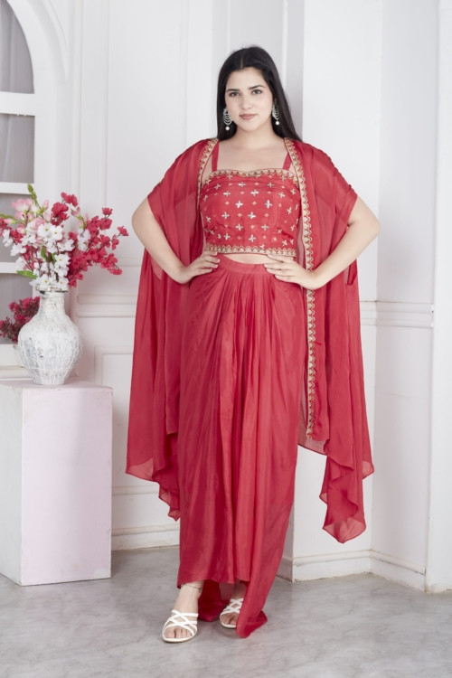Vermillion Cape set