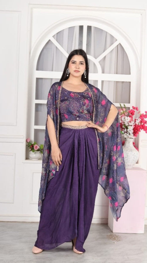Drape Shrug Set