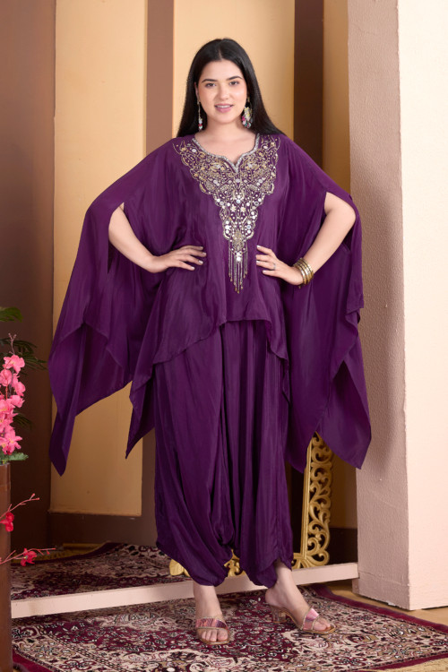Purple Cape set
